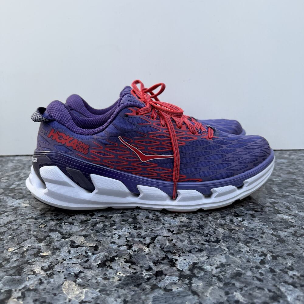 Hoka One One Vanquish 2 Women’s US 10 Purple Mesh Sneaker Athletic Shoe Classic